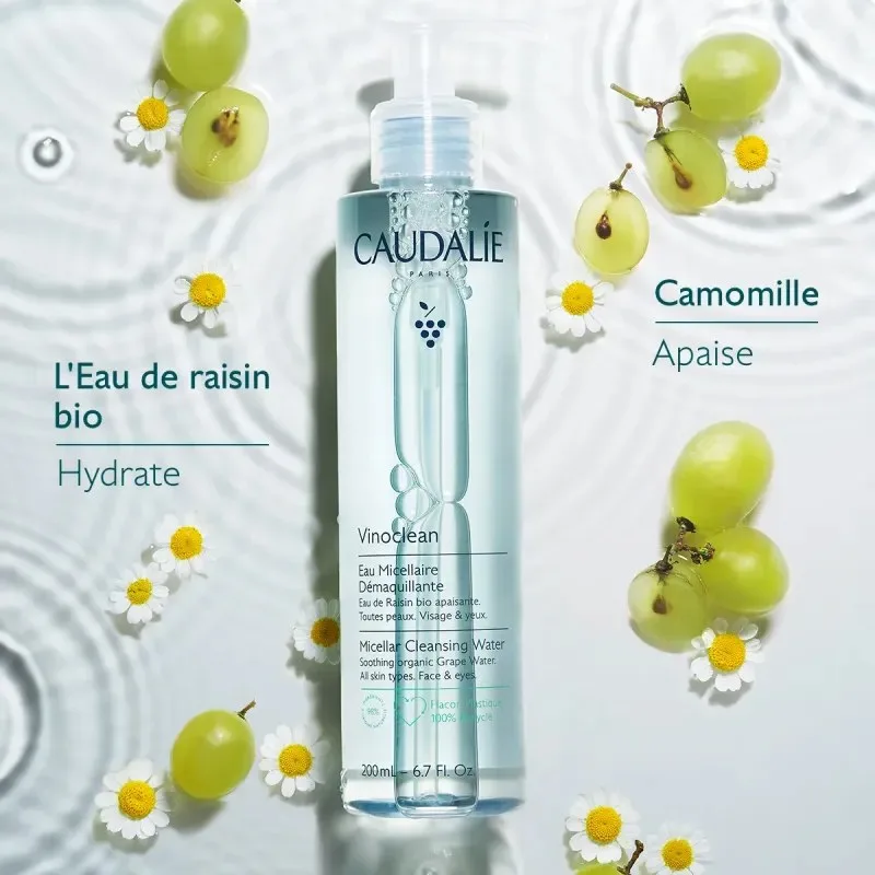 CAUDALIE Vinoclean Eau Micellaire Démaquillante 200 ml — photo 3