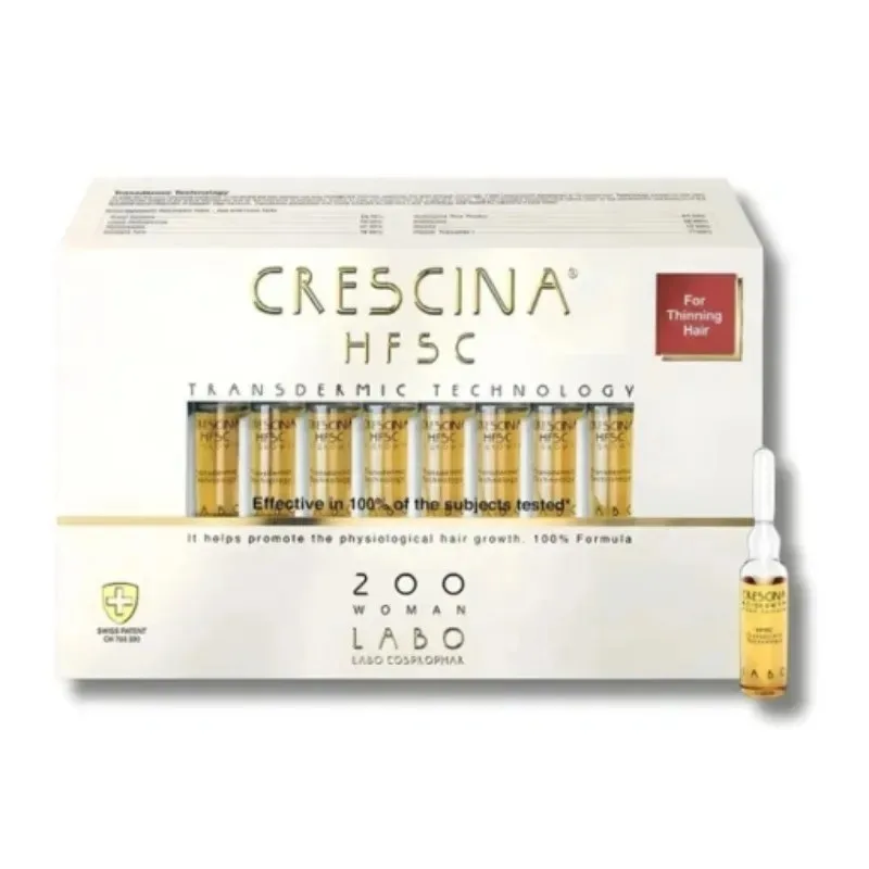 CRESCINA HFSC Transdermique Repousse 200 Femme 20 ampoules
