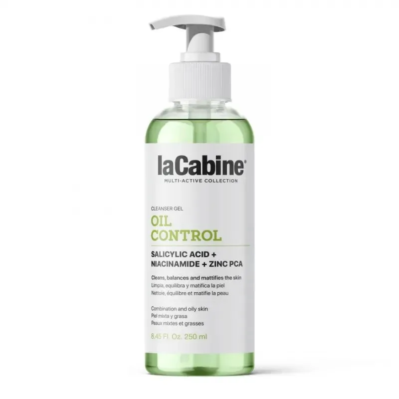 LA CABINE Oil Control Gel Nettoyant Régulateur de Sébum 250 ml