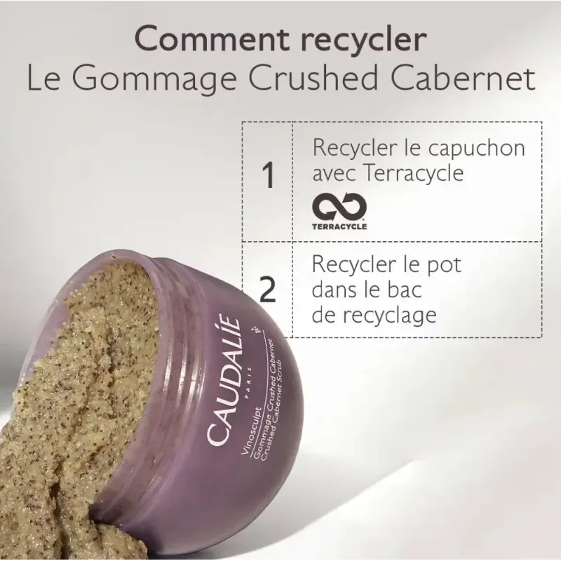 CAUDALIE Vinosculpt Gommage Crushed Cabernet 250 g — photo 2