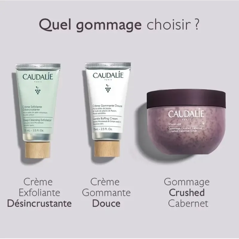 CAUDALIE Vinosculpt Gommage Crushed Cabernet 250 g — photo 3