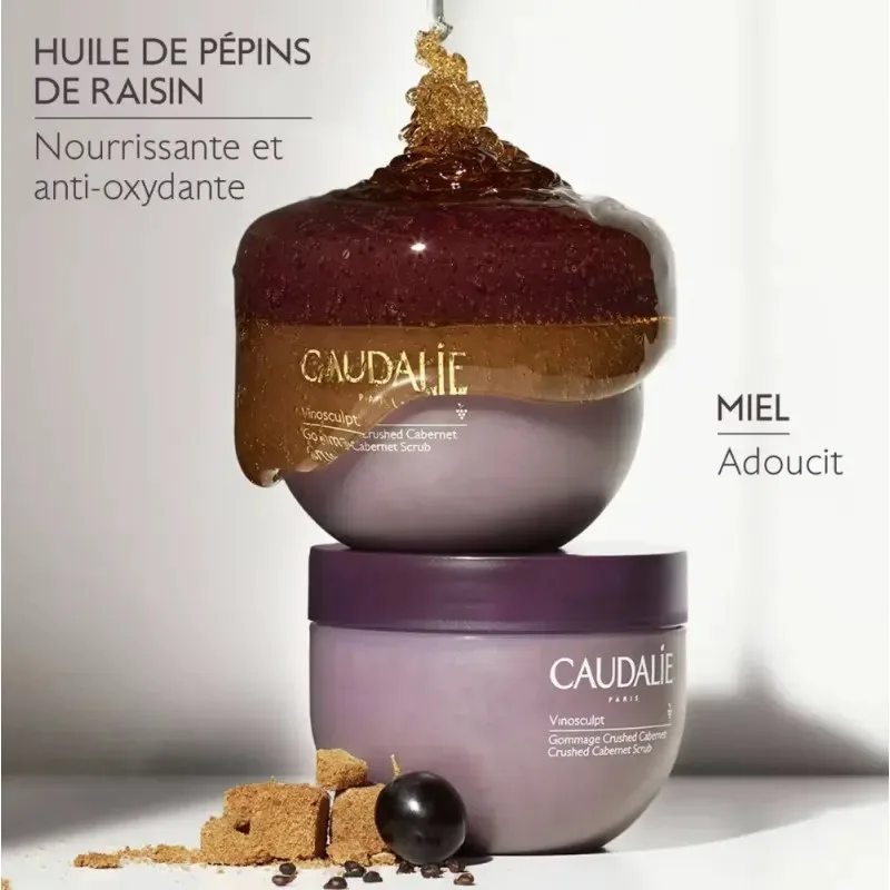 CAUDALIE Vinosculpt Gommage Crushed Cabernet 250 g — photo 4