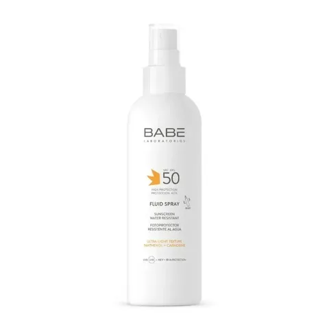 BABÉ Spray Corporel Fluide et Résistant à l'Eau SPF50 200 ml