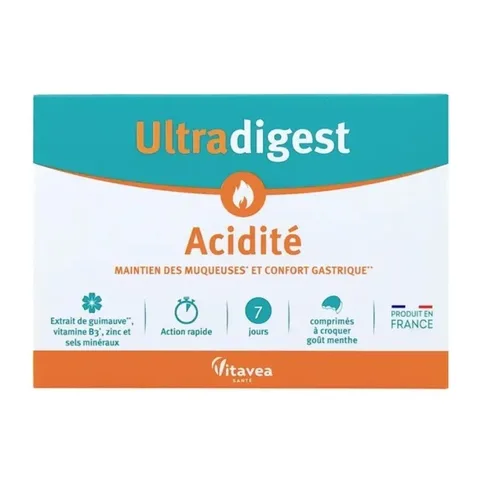 VITAVEA Santé Ultradigest Acidité 14 Comprimés