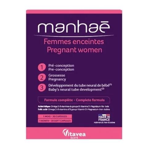 VITAVEA Manhaé Femmes Enceintes 30 Capsules
