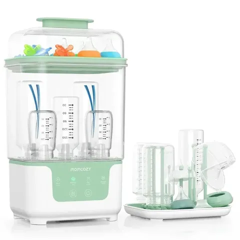 MOMCOZY Stérilisateur et Sèche-Biberons 4 en 1 BS004