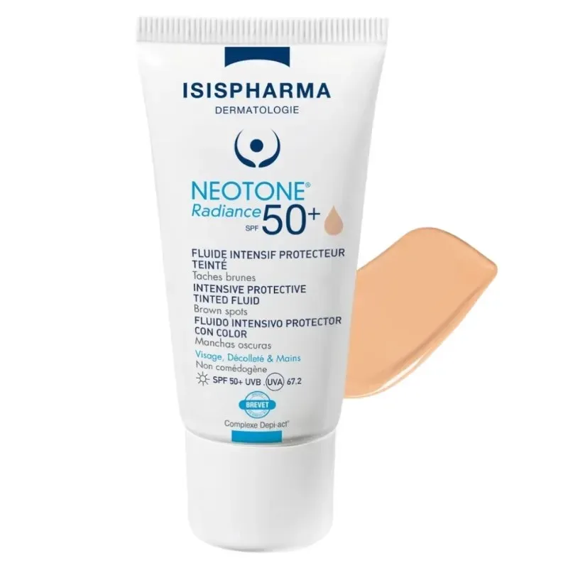 ISISPHARMA Neotone Radiance Fluide Intensif Protecteur Teinte Medium SPF50+ 30 ml