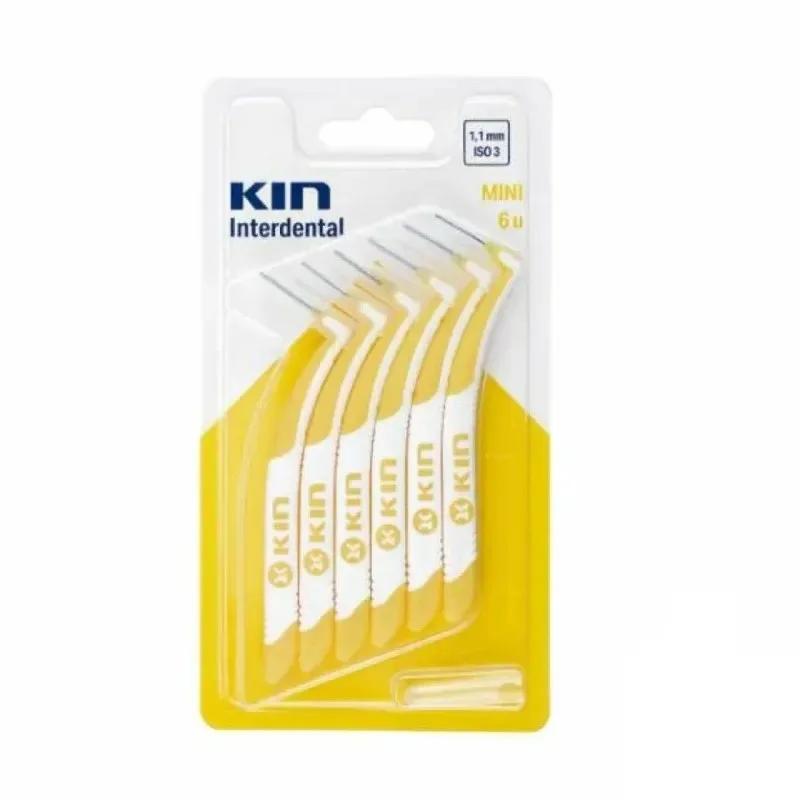 KIN Brossette Interdentaire Mini 1,1 mm Boîte de 6