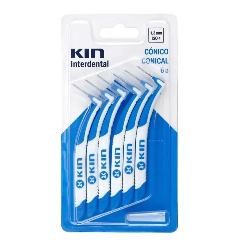 KIN Brossette Interdentaire Conique 1,3 mm Boîte de 6