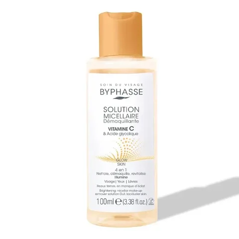 BYPHASSE Solution Micellaire Démaquillante Vitamine C 100 ml