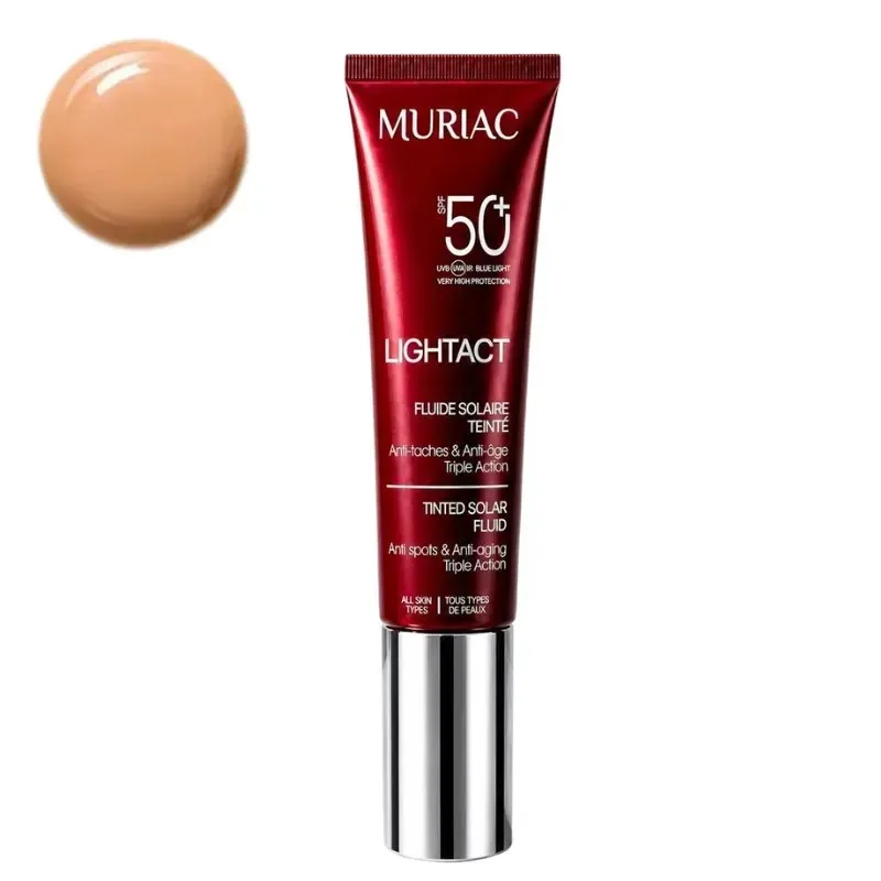 MURIAC Lightact Fluide Solaire Teinté SPF50+ 02 Beige Naturel