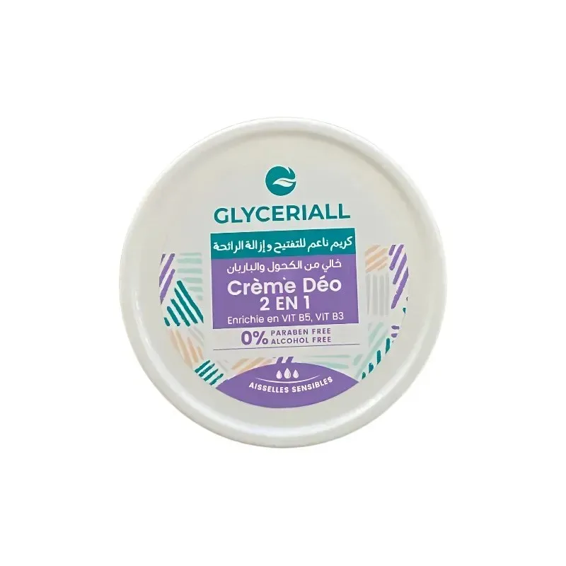 GLYCERIALL Crème Déo 2 en 1 100 ml