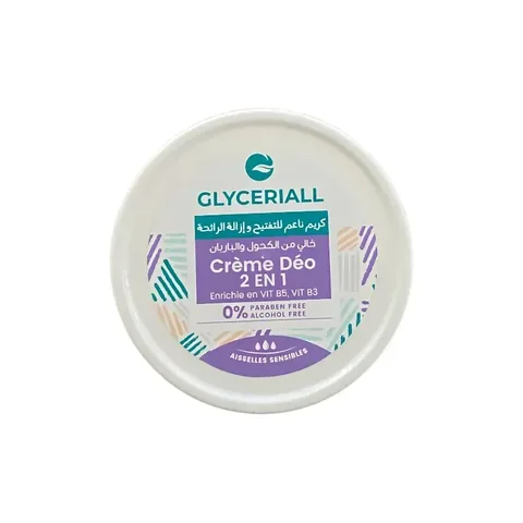 GLYCERIALL Crème Déo 2 en 1 100 ml