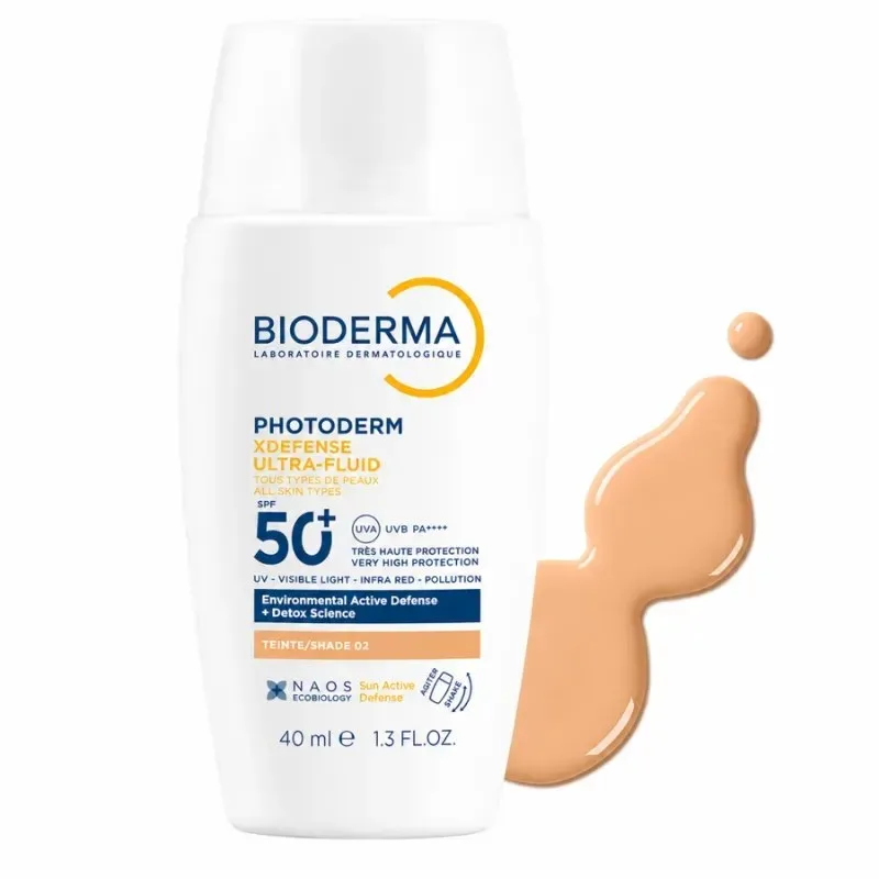 BIODERMA Photoderm XDefense Ultra Fluide Teinté 02 SPF50+ 40 ml