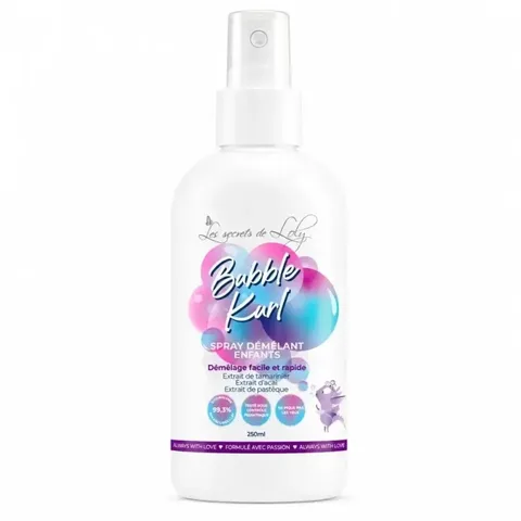 LES SECRETS DE LOLY Bubble Kurl Spray Démêlant Enfant 250 ml