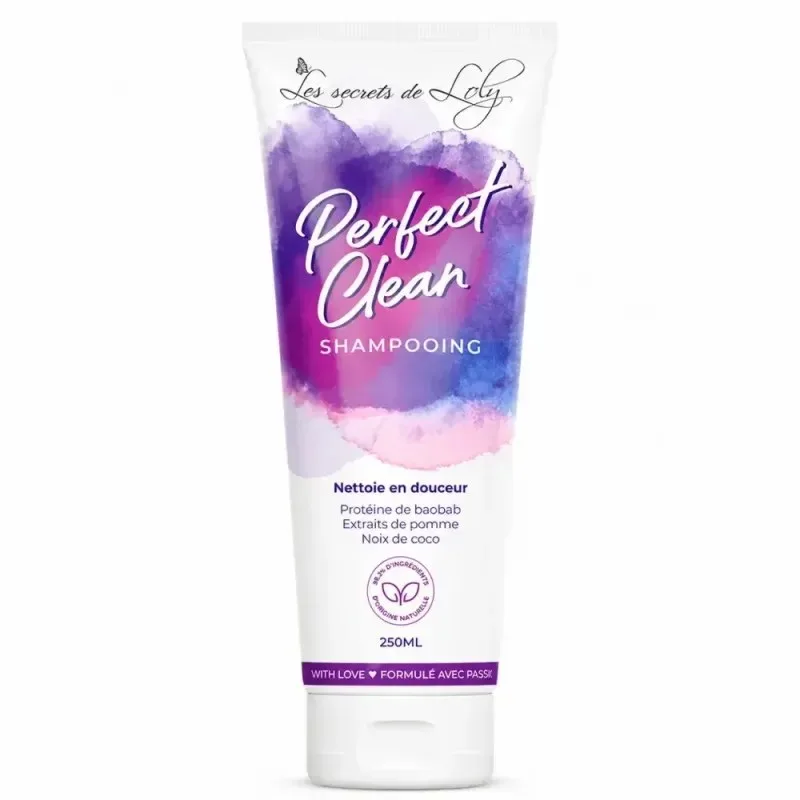 LES SECRETS DE LOLY Perfect Clean Shampooing Cheveux Bouclés et Ondulés 250 ml