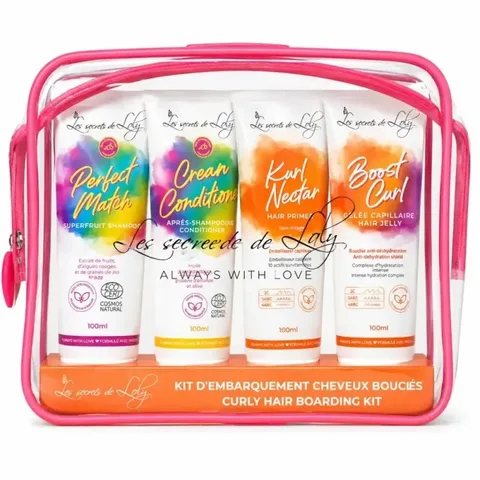 LES SECRETS DE LOLY Trousse de Voyage Cheveux Bouclés