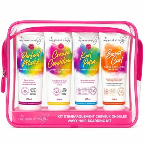 LES SECRETS DE LOLY Trousse de Voyage Cheveux Ondulés