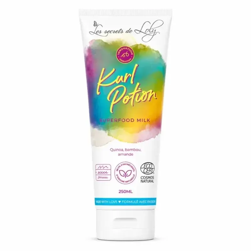 LES SECRETS DE LOLY Kurl Potion Crème Sans Rinçage Définissante Hydratante 250 ml