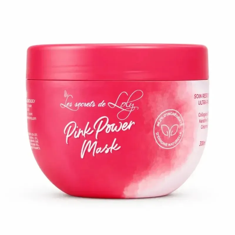 LES SECRETS DE LOLY Pink Power Masque Restructurant 300 ml