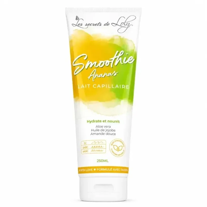 LES SECRETS DE LOLY Smoothie Ananas Lait Sans Rinçage Nourrissant 250 ml