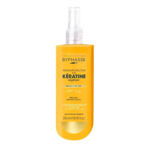 BYPHASSE Spray Thermoprotecteur à la Kératine Végétale 250 ml