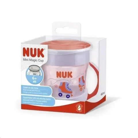 NUK Mini Magic Cup 360° avec Anses 6 Mois et + 160 ml