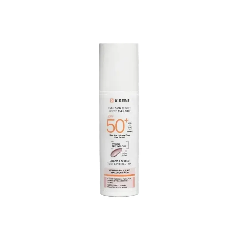 K-REINE Sun Émulsion Teintée Ivory UV Protect SPF50+ 50 ml