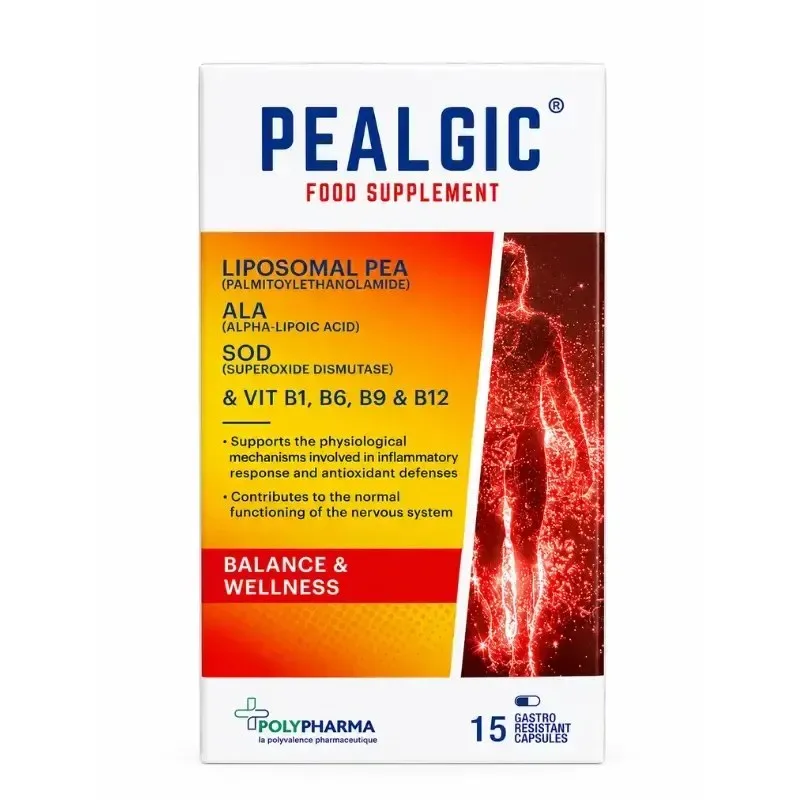 POLYPHARMA Pealgic 15 Gélules