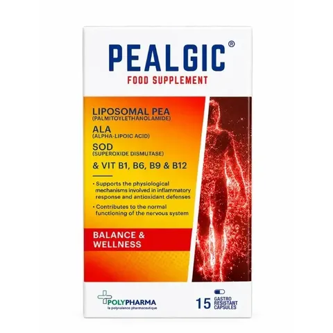 POLYPHARMA Pealgic 15 Gélules