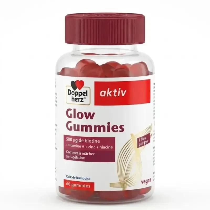 Aktiv Glow Gummies Vitamine A + Zinc + Niacine 60 Gummies