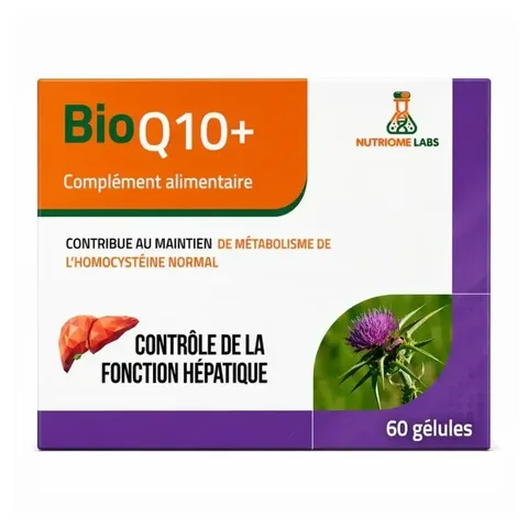 Nutriome Labs Bio Q10+ 60 Gélules