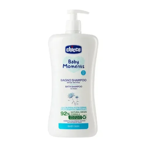 CHICCO Baby Moments Shampooing Doux Sans Larmes 750 ml
