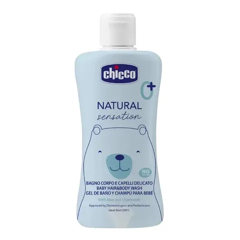 CHICCO Natural Sensation Gel Douche Corps et Cheveux 0 Mois+ 200 ml