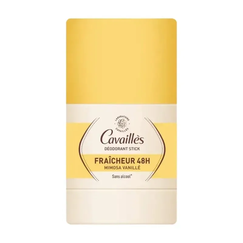 ROGE CAVAILLES Stick Déodorant Fraîcheur 48h Mimosa Vanille 50 g