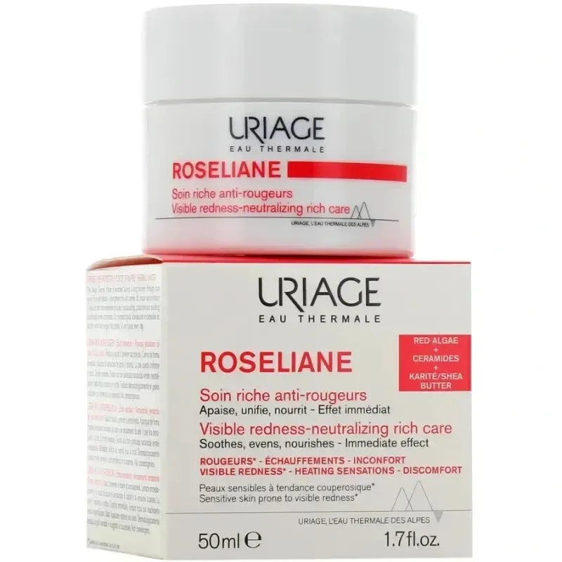 URIAGE Roséliane Crème Riche Anti-Rougeurs 50 ml