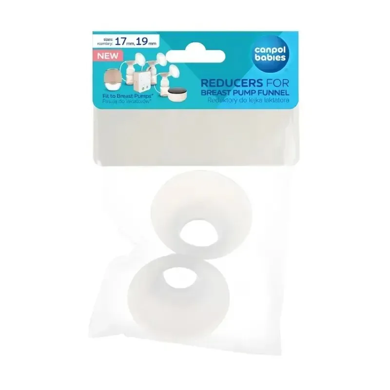 CANPOL BABIES Embouts de Rechange en Silicone pour Tire-Lait Mains Libres PowerPump 17/19 mm