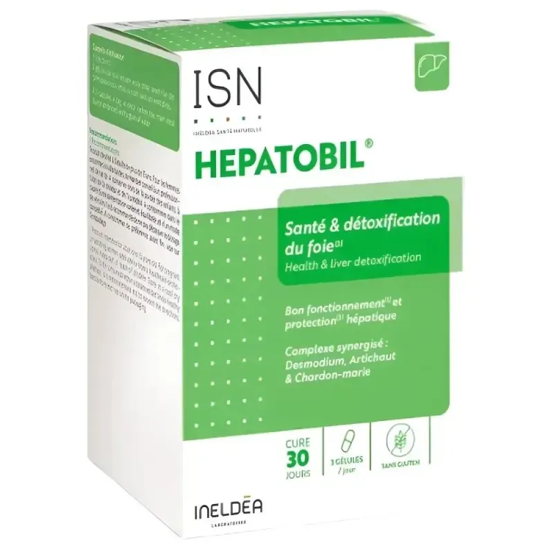ISN Hepatobil 30 Gélules
