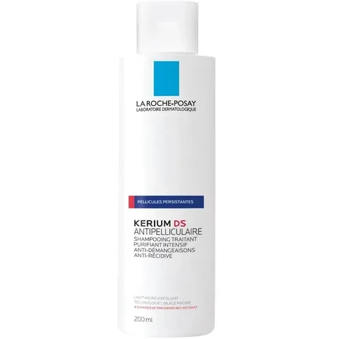LA ROCHE POSAY Kerium DS Shampoing Traitant Pellicules Persistantes 200 ml