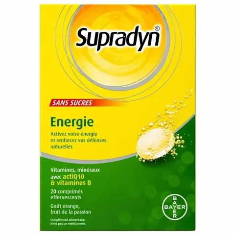 SUPRADYN Énergie Effervescents 20 Comprimés