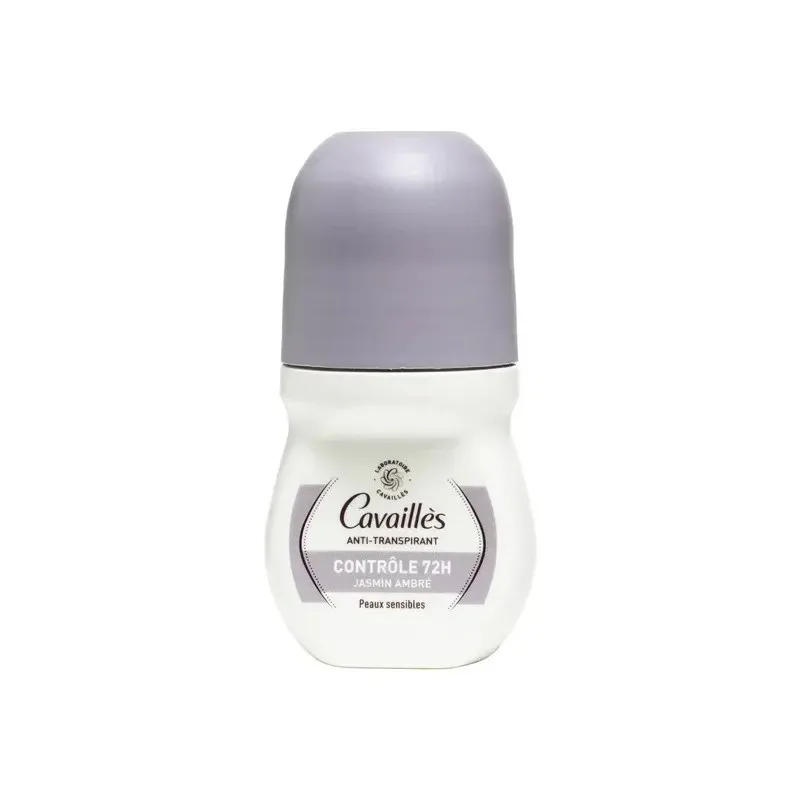 CAVAILLÈS Déodorant Anti-Transpirant 72h Jasmin Ambre Roll-On
