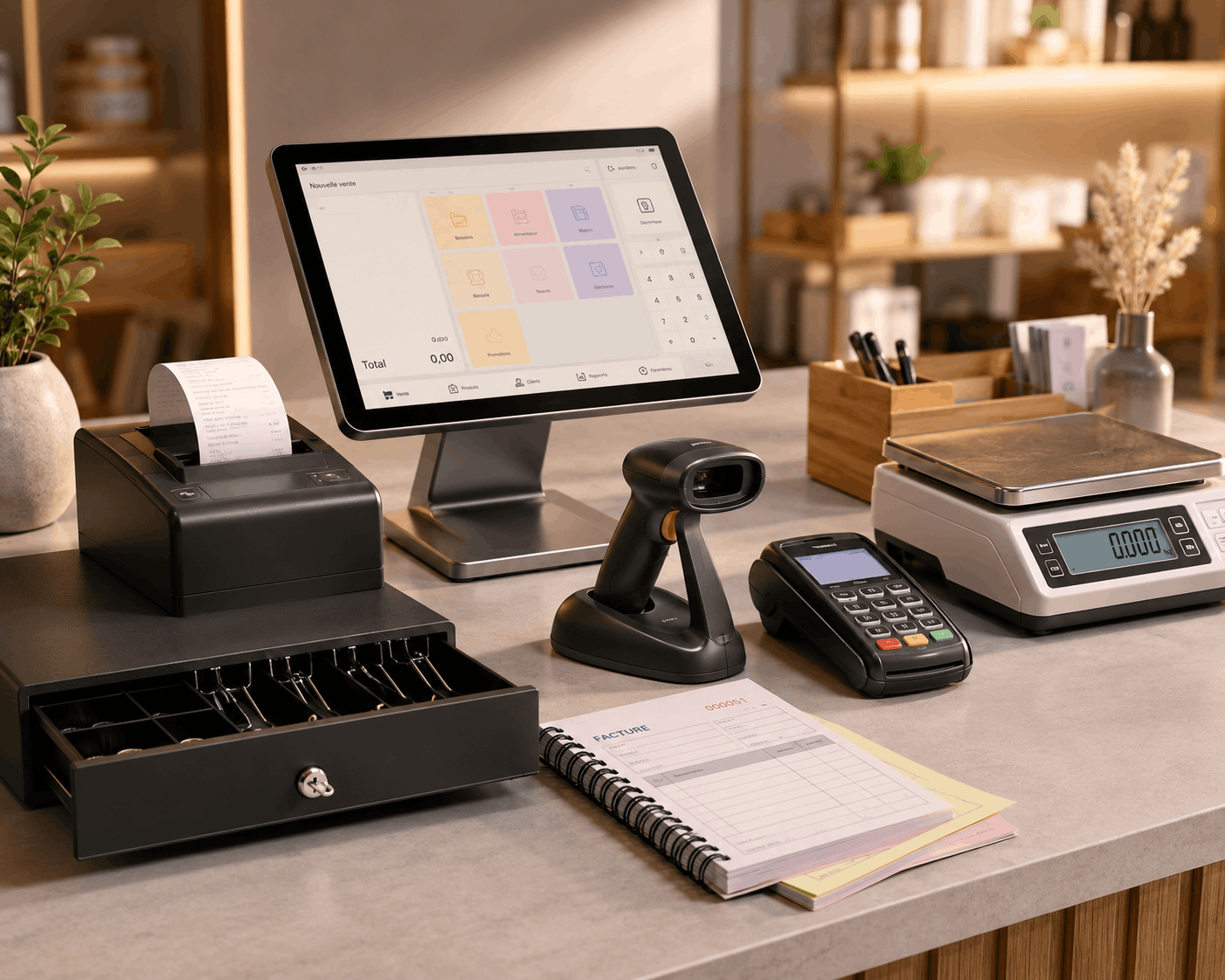 Services Généraux & Matériel de point de vente