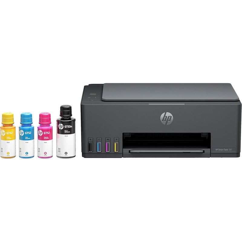 Imprimante HP Smart Tank 581 à Réservoir Intégré Couleur WIFI 3EN1