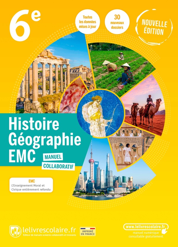 Histoire-Geographie 6e Édition 2022