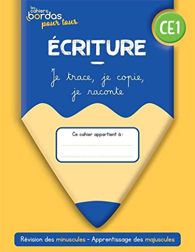 Cahier Bordas pour Tous - Écriture CE1 - 2022 - Cahier - Élève