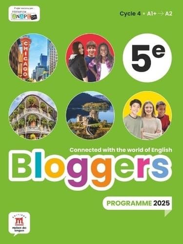 Bloggers 5e - Anglais (2026) - Livre de L'Eleve