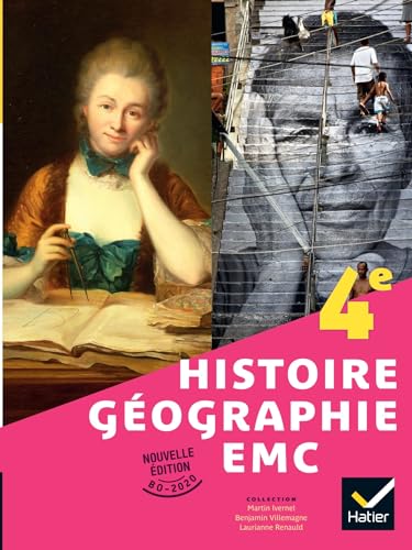 Histoire-Geographie-Emc 4e - Ed 2022 - Livre Élève