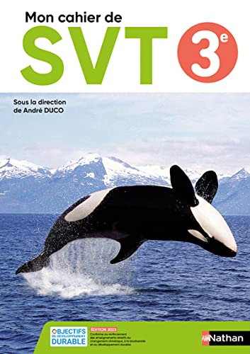 Mon Cahier D'Activite SVT 3e