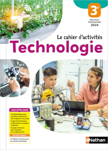 Technologie - Cahier D'Activites 3Eme - Éd. 2026