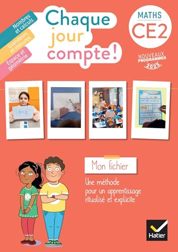 Chaque Jour Compte - Maths CE2 - Éd. 2025 - Fichier Élève